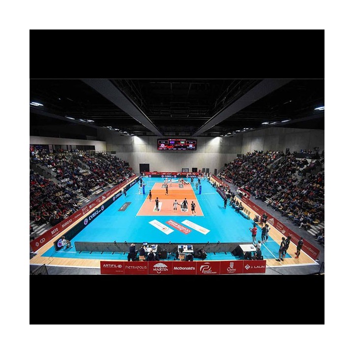 Sticker repositionnable INDNGO® Rond central terrain volley-ball 3000 mm de diamètre
